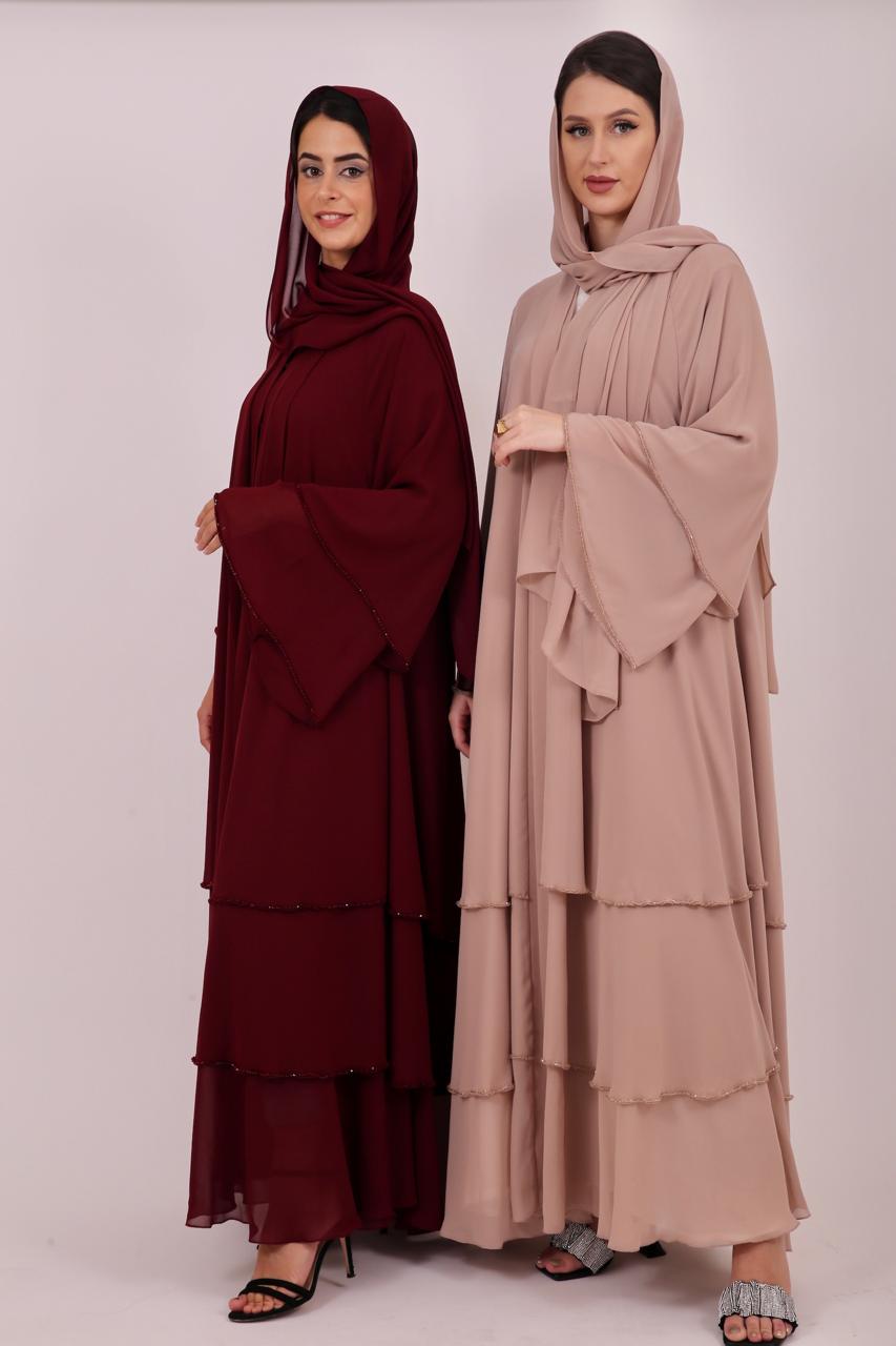 slim fit dress slacks Amira Abaya main image 0