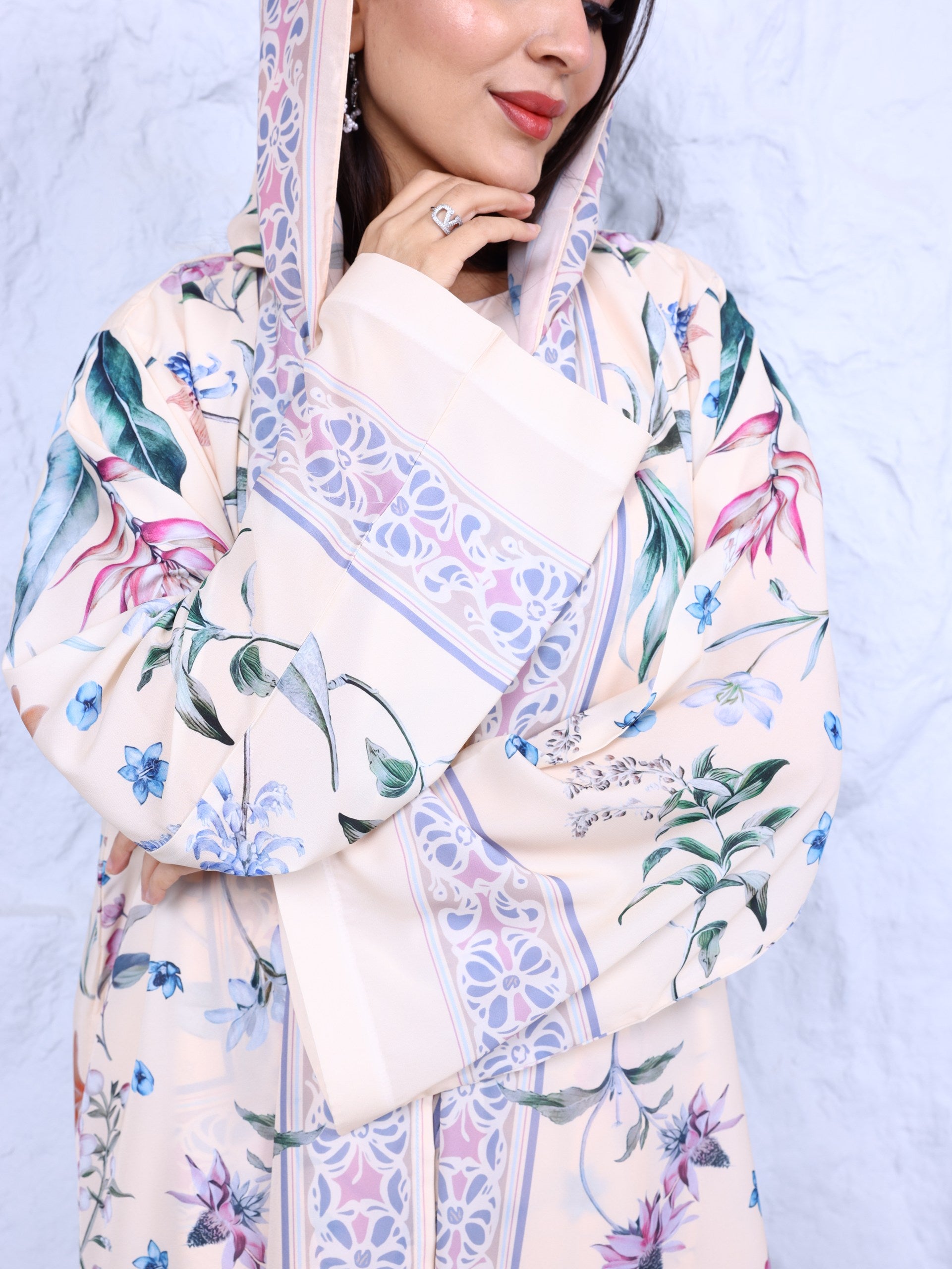Floral Fantasy Abaya