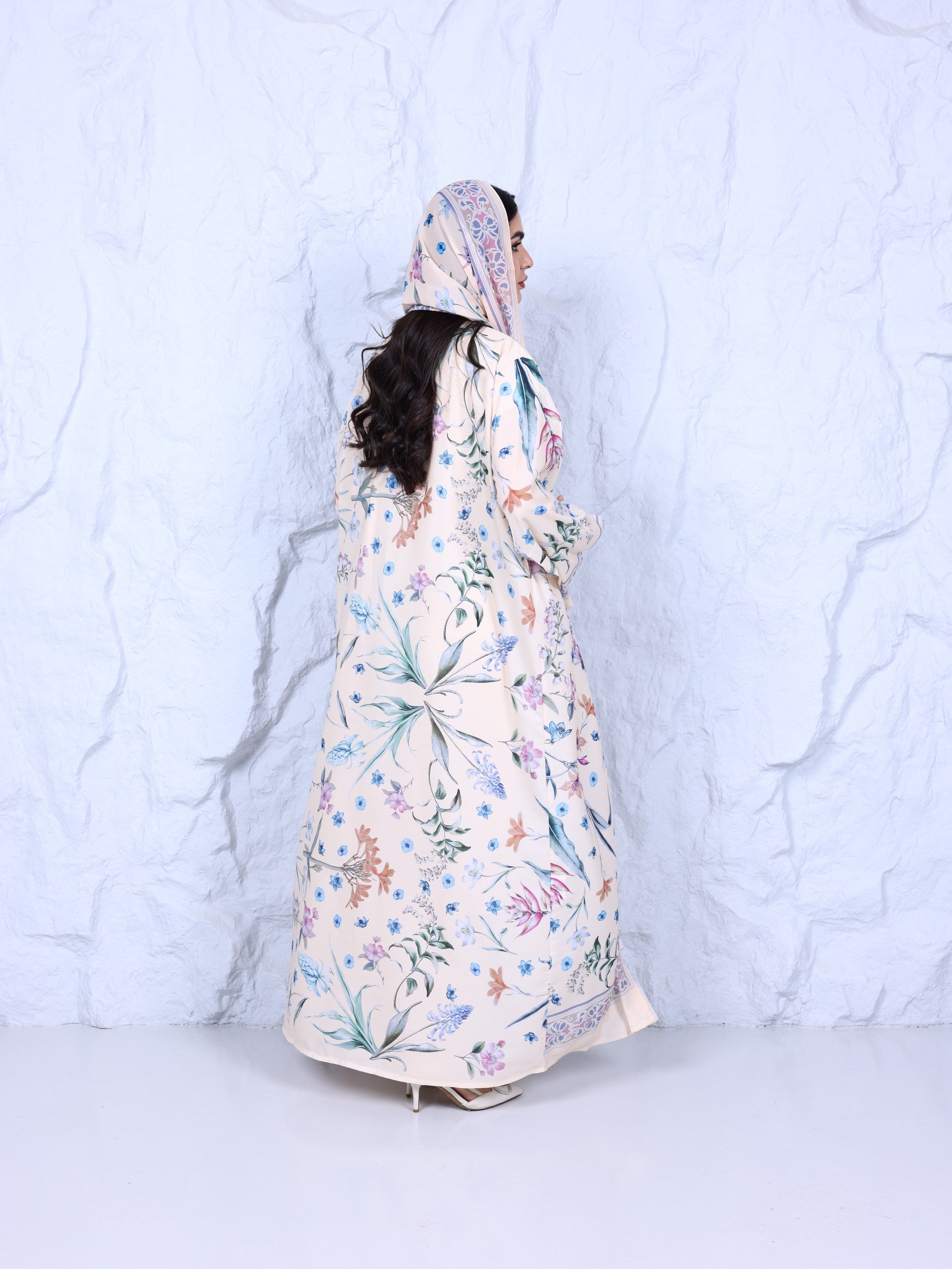 Floral Fantasy Abaya