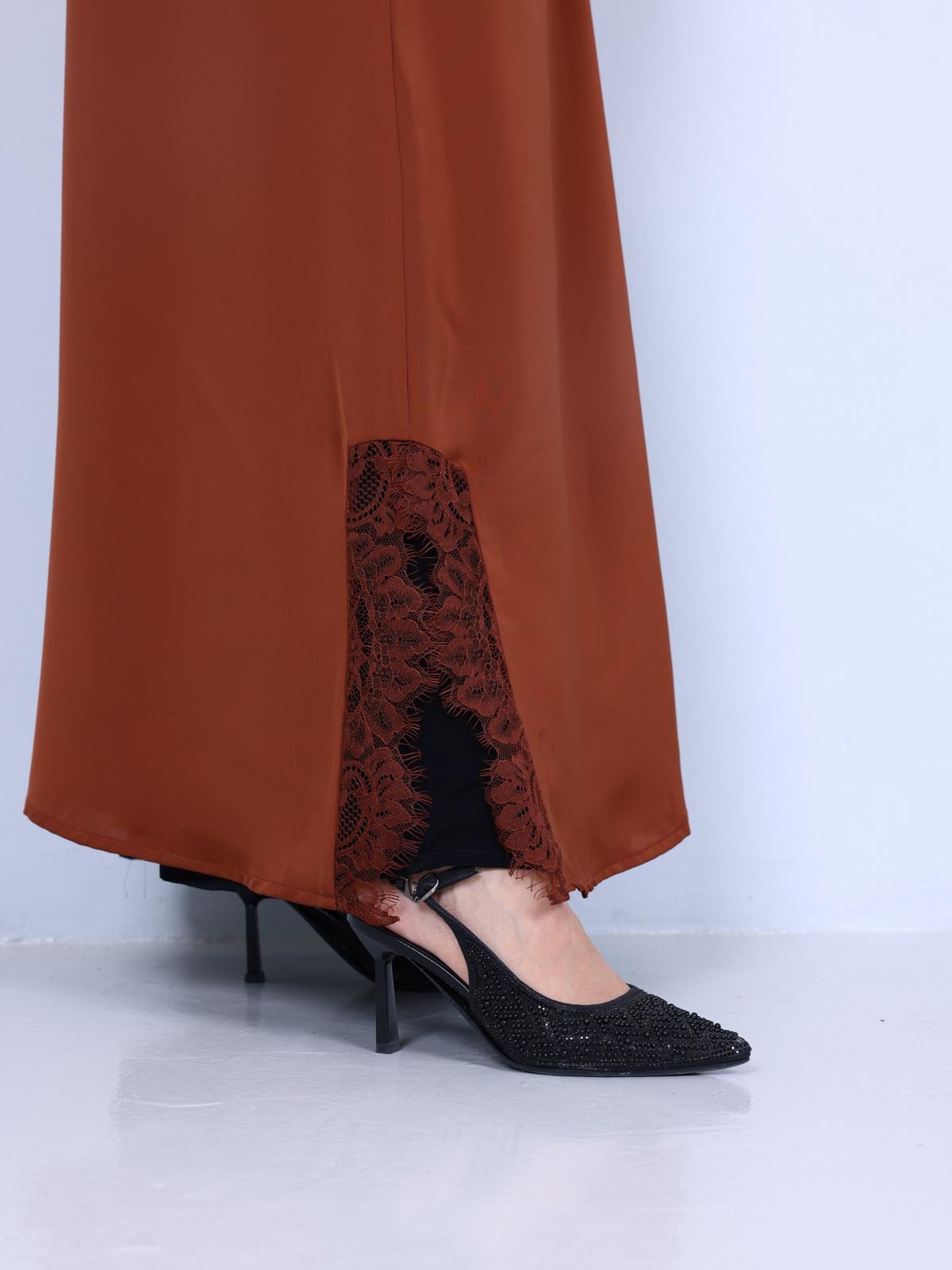 French Lace Abaya