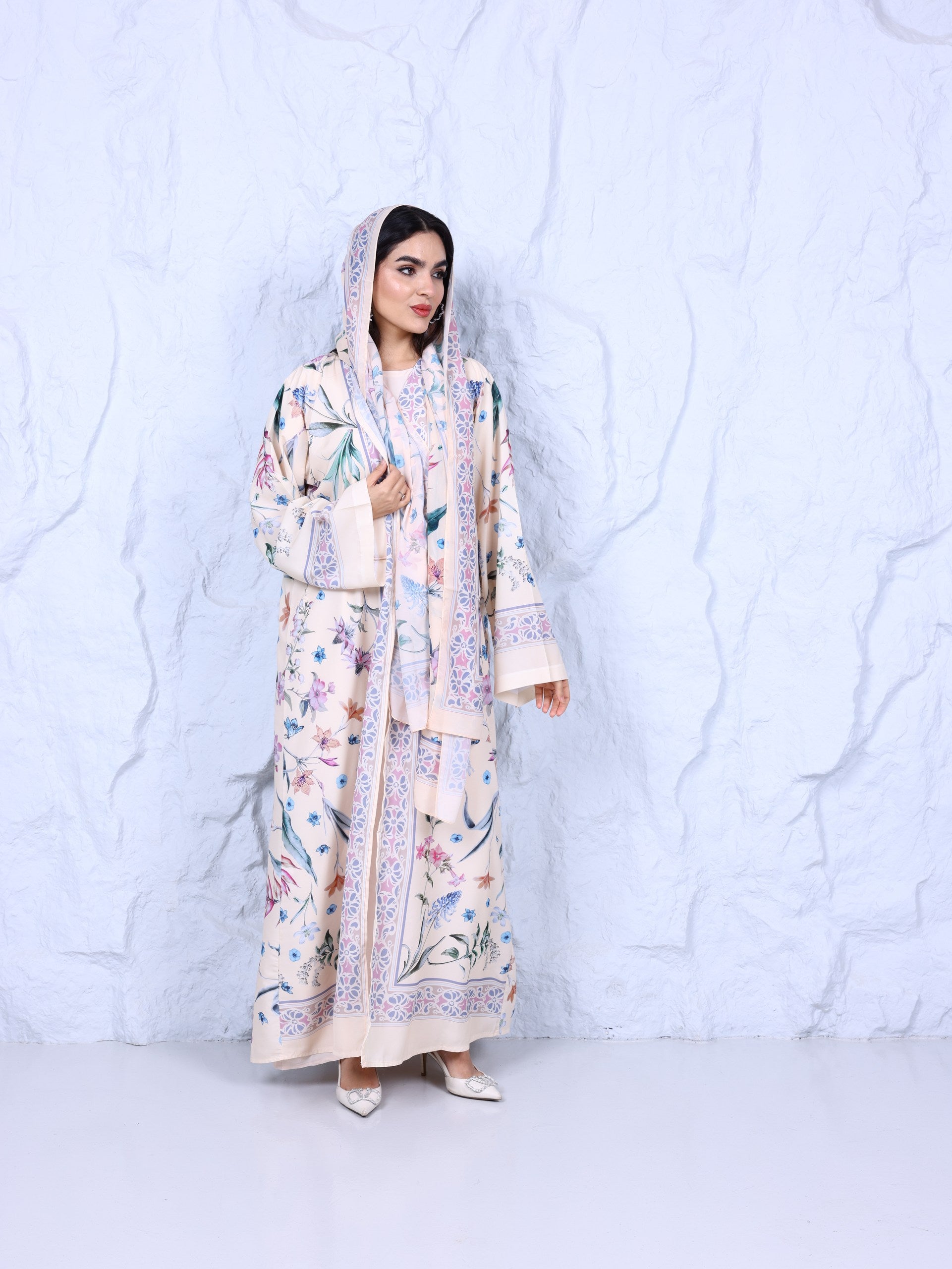 Floral Fantasy Abaya